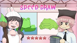 ROBLOX Speed Draw but CUTE w Meclodii 🎨  Part 3 [upl. by Ennaillek]