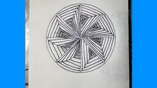 Beautiful and amazing geometrical circle pattern design art ideas [upl. by Nilre]