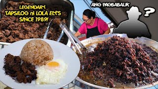 LOLA ELYS TAPSILOG SINCE 1989  ANG PAGBABALIK NI KUYA DEX  TAPSILOG SILOG AT IBA PA HD [upl. by Epilihp654]