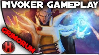 Dota 2  Grimorum Invoker Gameplay [upl. by Artemisia]