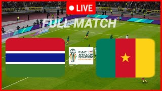 🔴Gambia vs Cameroon Live  Africa Cup of Nations 2024 Video Game Simulation  AFCON 2023 [upl. by Trilbi947]