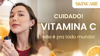 VITAMINA C  QUANDO e COMO você DEVE USAR esse antioxidante no seu SKINCARE [upl. by Eeroc]