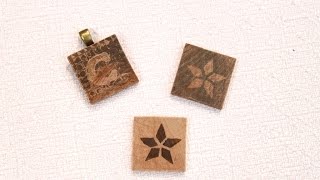 Make Scrabble Tile Pendants with Minwax Wood Stains [upl. by Eliades460]