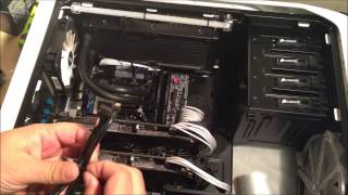 Corsair H100i installation pt 2 [upl. by Hyde]