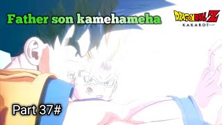 quotFather son kamehameha end of Cellquot Dragon Ball Z Kakarot gameplay part 37 [upl. by Assirek]