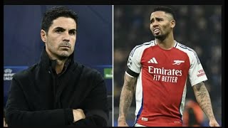 Arsenal star Gabriel Jesus sends Mikel Arteta message over lack of playing time [upl. by Zetroc]