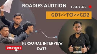 ROADIES AUDTION  GD 1 Clear  Road to Personal Interview  part 1  GD Cracked [upl. by Constantin]