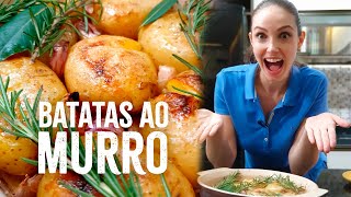 BATATAS AO MURRO Macias e Crocantes [upl. by Atsirk274]