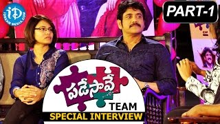 Nagarjuna At Padesaave Movie Team Special Interview  Part 1 [upl. by Delcina]