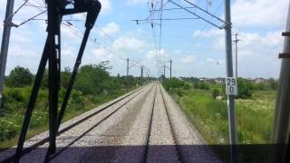 Probe de viteza tren 160 kmh Bucuresti  Constanta cab view [upl. by Trueblood]