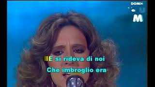 Maledetta primavera  Loretta Goggi  Instrumental karaoke  DOMIX LIVE MUSIC [upl. by Harutek123]