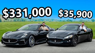 2024 Maserati GranTurismo vs The Cheapest GranTurismo You Can Buy [upl. by Arramas59]