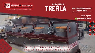 Conheça a Máquina de Trefila da KS Máquinas [upl. by Folger]