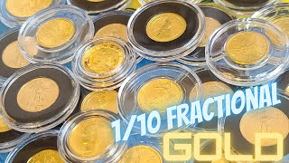 110 th Oz Fractional Gold [upl. by Ddej]