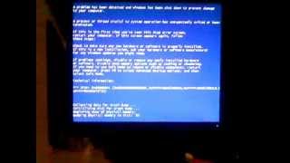 How to crash Windows 7 or Vista [upl. by Gnoc]