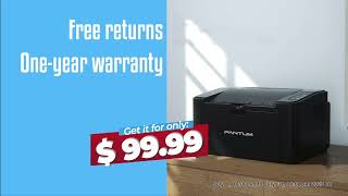 Pantum® P2500W Wireless Monochrome Laser Printer [upl. by Biggs]