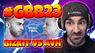 Reacting to BizKit 🇺🇸 vs AVH 🇳🇱  GBB 2023 WORLD LEAGUE  LOOPSTATION CHAMPIONSHIP  Small Final [upl. by Ahsieat]