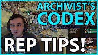 Archivists Codex REP GRIND  Tips amp Tricks to MinMax [upl. by Heigho]