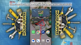 como instalar mod do house Flipper 1 de dinheiro infinito no Android [upl. by Glynis183]