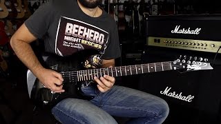 IBANEZ GRX70QA TKS  Guitar Demo [upl. by Netsrik]