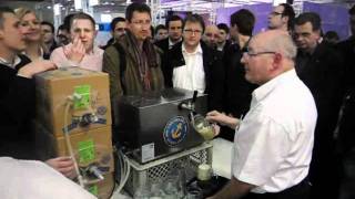 BeerInBox Dispense CEBIT 2011  Clip 1 [upl. by Leirol452]