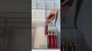 Organizing my Rare Beauty drawer💗 organize makeuporganization dressingtable makeuptable asmr [upl. by Mahon313]