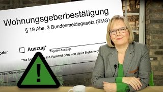 Meldegesetz wer ist verantwortlich was muss in der Ummeldung stehen Fristen [upl. by Dubois]