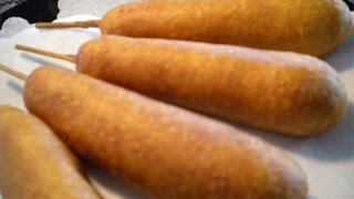 Corn Dogs Recipe [upl. by Enorel]