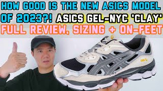 How good is the new Asics model of 2023 Asics GelNYC Clay amp Black Full Review Sizing amp OnFeet [upl. by Jaban]