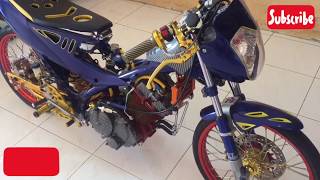 MODIFIKASI SUZUKI SATRIA FU 2011 NEW CONCEPT 2017 THAILOOK [upl. by Ettellocin266]