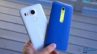 Nexus 5X vs Moto X Pure Edition  Pocketnow [upl. by Pazit]