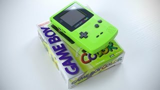 Nintendo Game Boy Color Unboxing [upl. by Dacia]