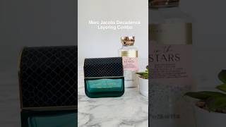 Marc Jacobs Decadence Layering Combo 🙃 marcjacobsdecadenceparfumecomboparfumeparfüm [upl. by Ninnette]