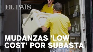 Furgo la aplicación de mudanzas low cost por subasta  Economía [upl. by Ward934]