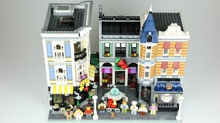 LEGO Assembly Square REVIEW Stadtleben 10255 Creator Expert [upl. by Itsyrc]