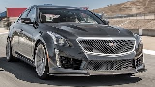 2016 Cadillac CTSV Hot Lap  2015 Best Drivers Car Contender [upl. by Etterb]