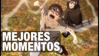 Ataque a los Titanes Temporada 2  Mejores Momentos [upl. by Esadnac976]