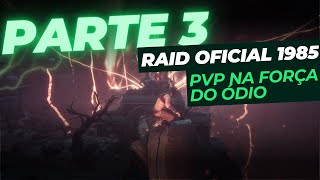 Conan Exiles  Oficial server 1985 Raid pvp na força do ódio [upl. by Buyer]