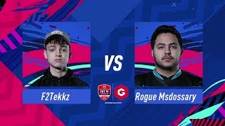 FIFA 19 Gfinity FUT Champions Cup December Xbox Final F2Tekkz vs Msdossary [upl. by Eellehs]