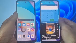 How to split screen on Redmi 10  How to enable split screen on Xiaomi Redmi 10 [upl. by Noicpecnoc638]
