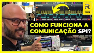 O que é Comunicação SPI e Como Funciona a Decodificação com Osciloscópio RIGOL Eletronica Facil [upl. by Aiket]