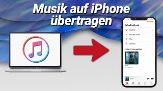 Musik auf iPhone übertragen mit iTunes iOS17 [upl. by Helmut]