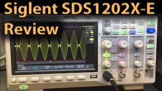 218 Siglent SDS1202XE Oscilloscope Review  Part 2 [upl. by Hsetih735]