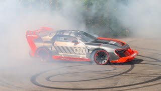 BEST DRIFTS amp POWERSLIDES at the FAMOUS Turnaround Goodwood FOS 2023 [upl. by Casi]