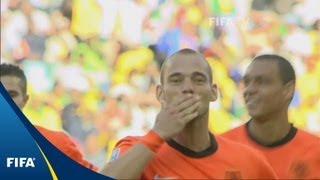 Netherlands v Japan  2010 FIFA World Cup  Match Highlights [upl. by Mahla4]