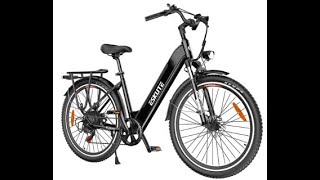 ESKUTE ES28LJ Electric Bike 250W Motor 36V 20Ah Battery 28175 Tires 25kmh Max Speed EU9NL [upl. by Ahsad665]