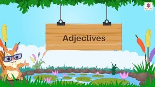 Adjectives  English Grammar amp Composition Grade 4  Periwinkle [upl. by Lynelle]