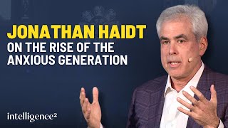 Jonathan Haidt on the Rise of The Anxious Generation Part 1 [upl. by Yrekcaz]