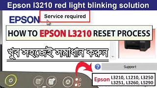 HOW TO EPSON L3210 RESET PROCESS  epson reset tool L3210 \ L1210 \ L3250 \ L3251 \ L3260 \ L5290 [upl. by Chandra369]