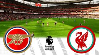 Arsenal vs Liverpool  Premier League 2425 CLASH  FC 25 SURVIVAL [upl. by Kariotta]